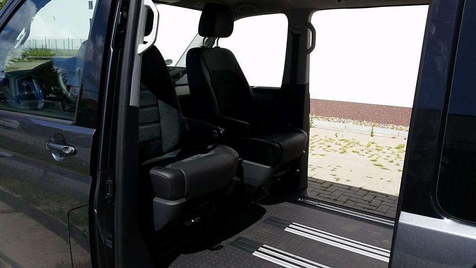 Drehkonsole zum Drehen der Sitze