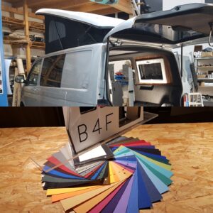 Bus4Fun ...vom T6 Transporter zum individuellem StyleCamper 7 b4f-aufstelldach-schalfdach-vw-t5-t6-farbfaecher-opensky