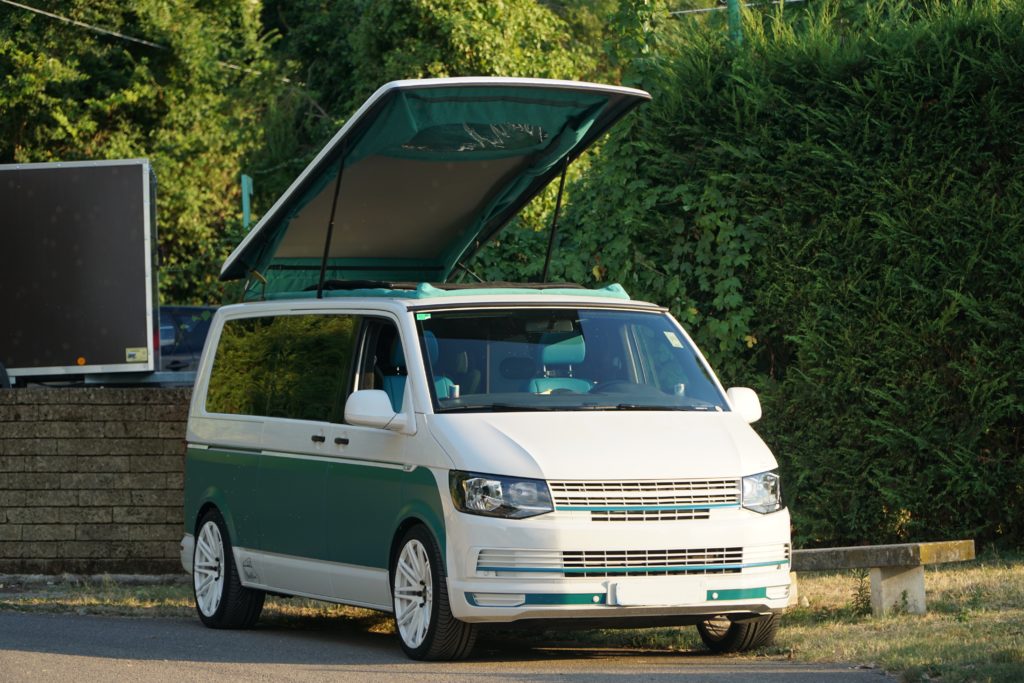 Bus4Fun ...vom T6 Transporter zum individuellem StyleCamper 1 vw-t6-stylecamper-camper-bus4fun-schraeg-vorne-b4f-aufstelldach-MeerSicht